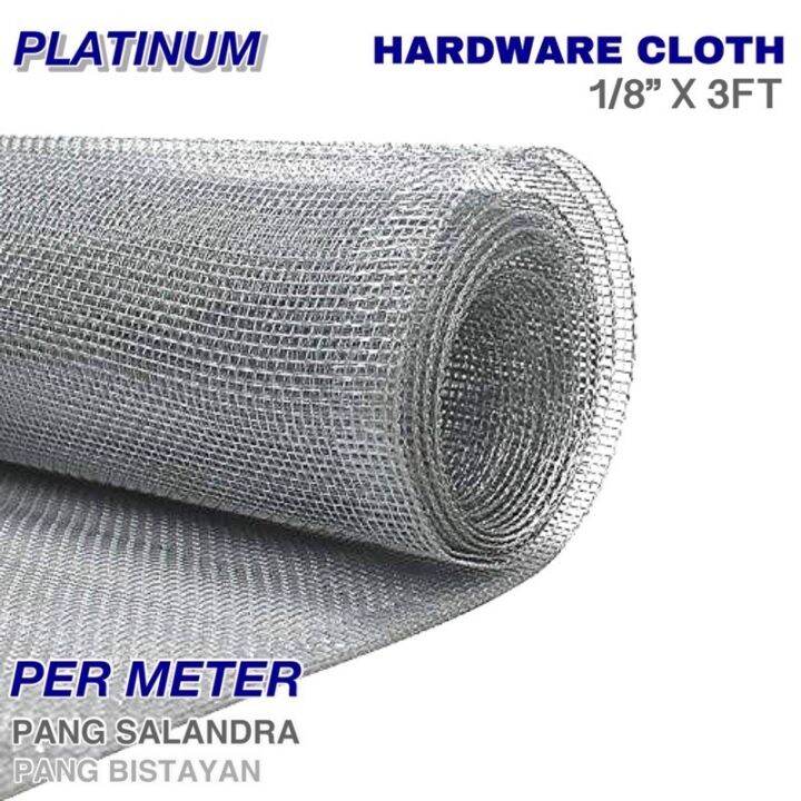 Per Mtr Hardware Cloth Galvanized Screen Fine Mesh Wire Bistayan Salandra Construction