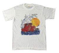 ? เสื้อยืด วิวทะเล HAWAII ปากี  ผ้าบ้าง50/50 S - M โปรระบุ size ในแชท