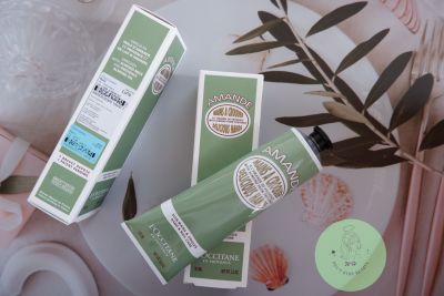 แฮนด์ครีม LOCCITANE Amande Soin Mains &amp; Ongles Hand&amp;Nail Care 150ml. ป้าย King Power