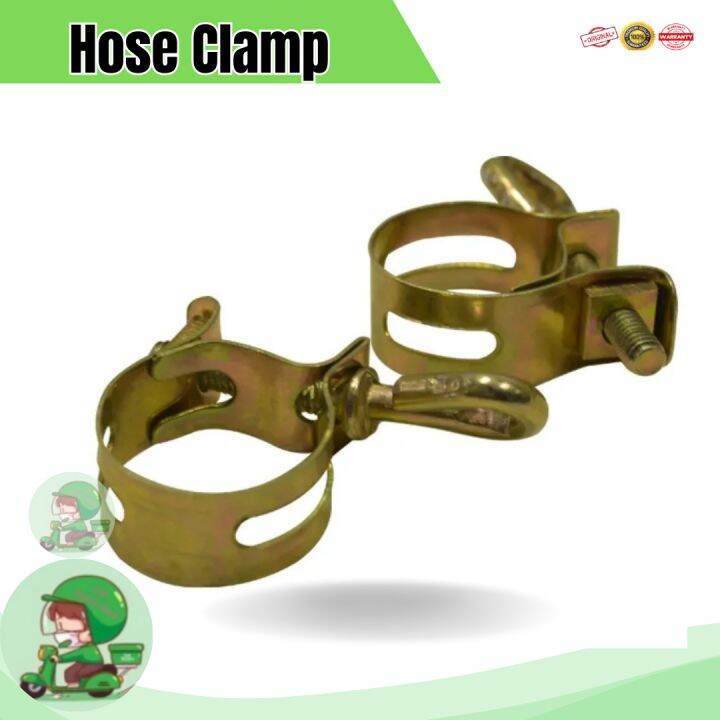 Hodse Clamp with screw lock tighten LPG hose Lazada PH
