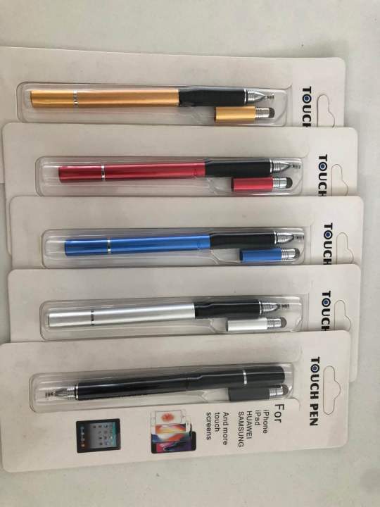 ปากกา-stylus-pen-3in1-ปากกาสไตลัส-เขียนหน้าจอสัมผัส-ปากกา-stylus-3in1-1-ด้าม-มีสินค้าพร้อมส่งค่ะ