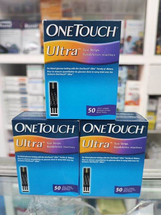 One Touch Ultra Test Strips 50pcs Lazada PH