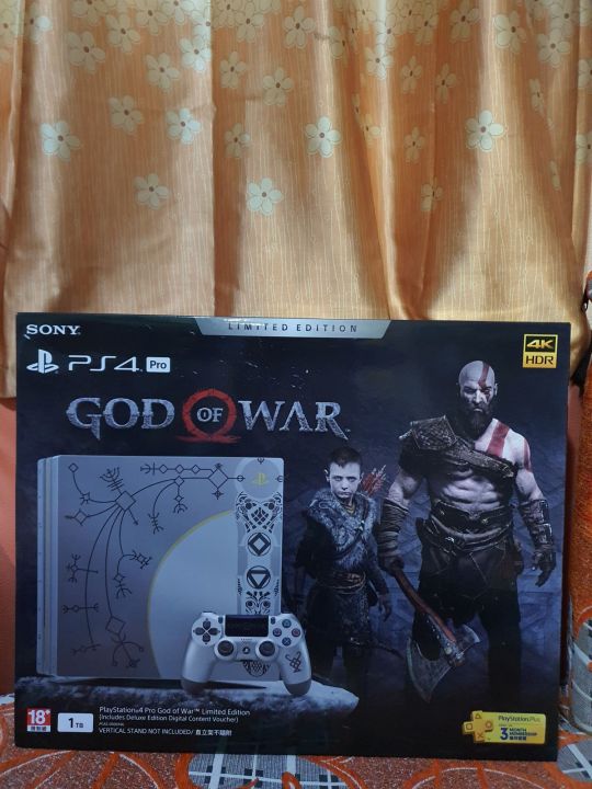 Ps4 Pro God Of War Limited Edition 🔆ของใหม่ มือ 1🔆 ยังไม่แกะซีล 100 Th 9864