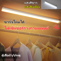 COD Night Light ไฟเซ็นเซอร์ ไฟแต่งห้องนอน ไฟหัวเตียงนอน โคมไฟ LED ไร้สาย เซนเซอร์ตรวจจับเคลื่อนไหว ไฟตู้เสื้อผ้า ไฟติดตู้ หรี่แสงได้ โคมไฟเหนี่ยวนำมนุษย์ ไฟอัตโนมัติ