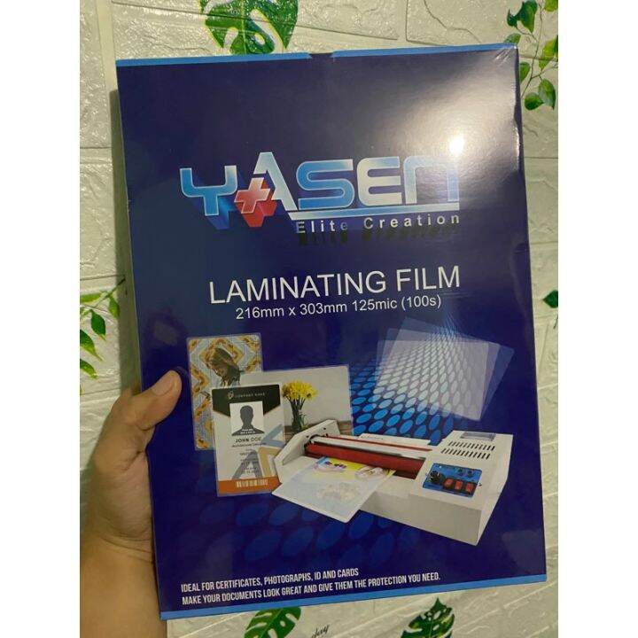 Yasen Laminating Film 10pcs. Lazada PH