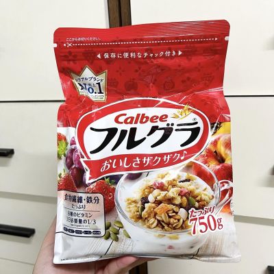 Calbee Granola ซีเรียลธัญพืชรสผลไม้