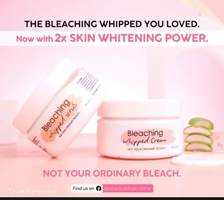 Bleaching whipped scrub 2x skin whitening number bleaching 100 safe to