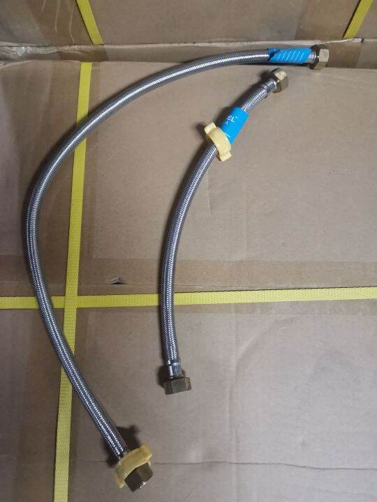 Excel stainless flexible hose with brass head Lazada PH