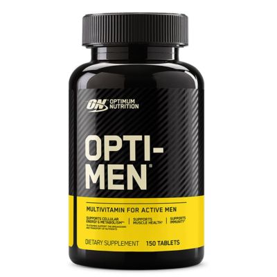 Optimum Nutrition

Opti-Men contains 150 tablets.