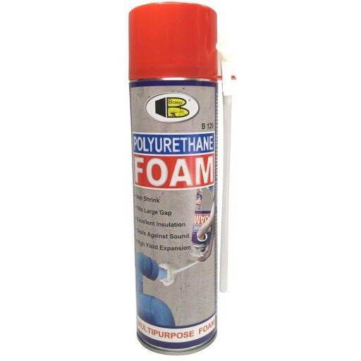 Bosny B129 Polyurethane Foam 500 Ml สเปรย์โฟมบอสนี่อุดรอย Th 2920