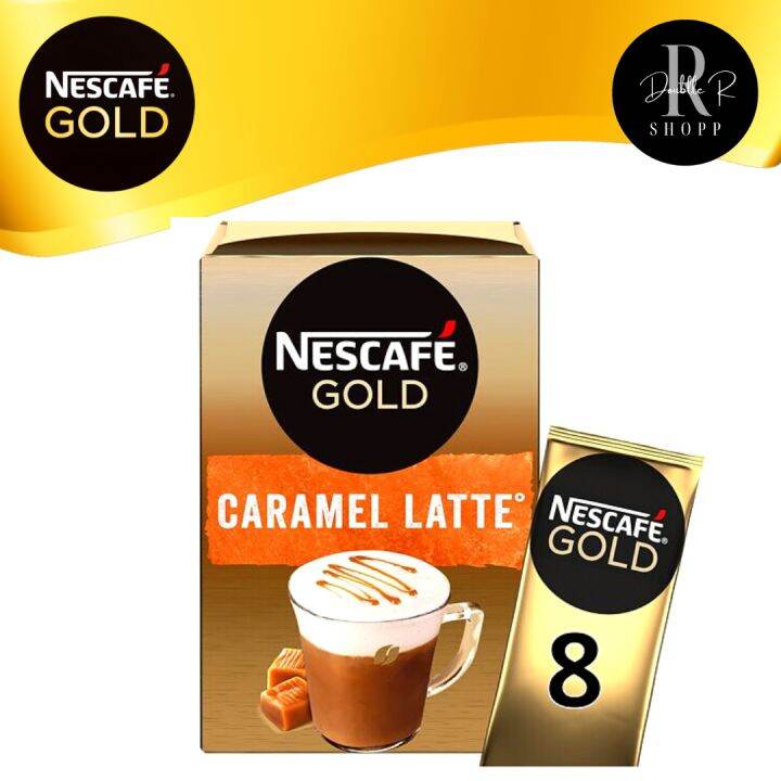 Nescafé Gold Instant coffee CARAMEL LATTE 8 sachets Lazada PH