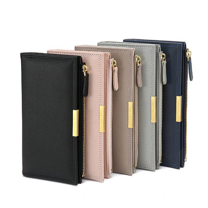 Long purse women card coin holder wallet woman multipurpose beg duit wanita dompet perempuan