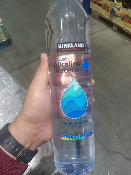 KIRKLAND SIGNATURE ALKALINE WATER 1L (USA) Lazada PH