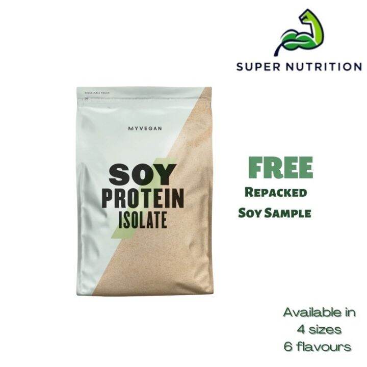 soy protein isolate 500g/1kg/2.5kg myprotein vegan protein Lazada