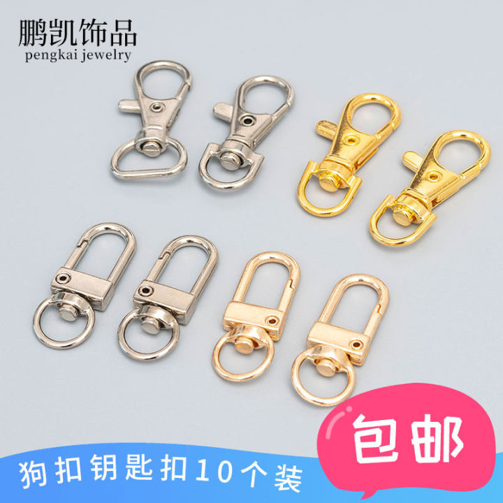 Wholesale Keychain Hardware Lobster Clasp Keychain Accessories Clasp  Lobster Buckle Keychain with Lobster Claw - China Metal Swivel Snap Hook,  Lobster Clasp