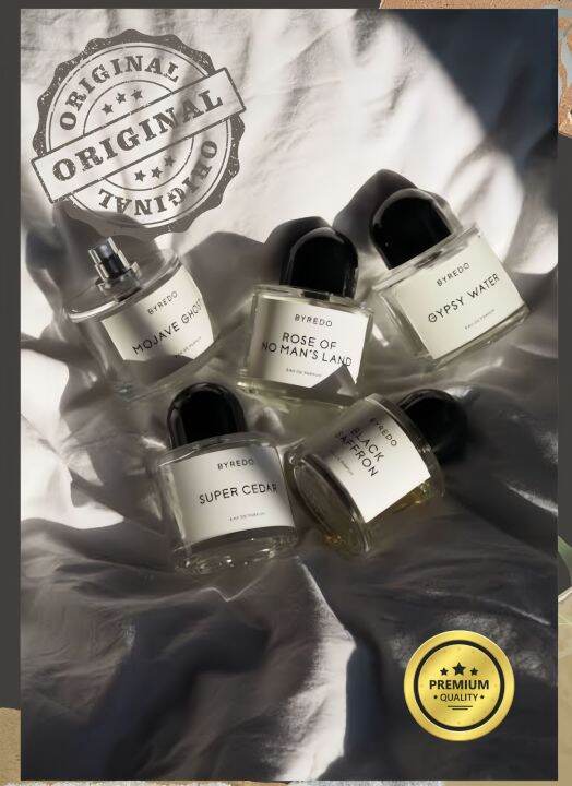 100 ORIGINAL BYREDO PERFUMES EAU DE PARFUM Oil Based Authentic Long