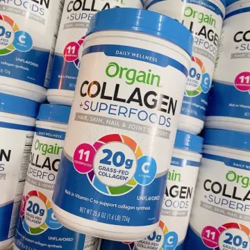 Giá cả của Collagen Orgain là bao nhiêu?
