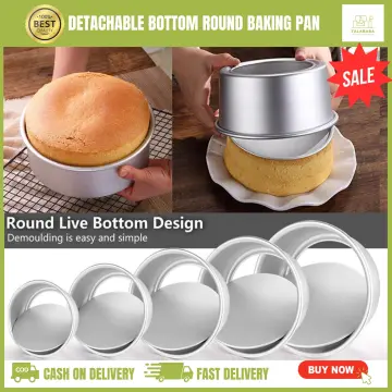 Aluminium Round Shape Cake Mould /Tin 7 Inches for Cake Baking in Cooker