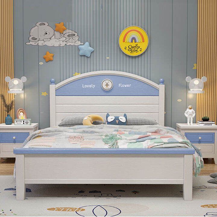 Windmill Solid Wood Children's Bed Single Bed Boys Girls Students ...