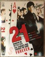 DVD 21 Forever. ดีวีดี เกมเดิมพันอัจฉริยะ. (แนวแอคชั่นระทึกขวัญ) (พากย์อังกฤษ+ซับอังกฤษ) แผ่นมือ2ใส่กล่อง หาชมยาก (สภาพแผ่นสวย ดูคมชัดปกติ) (สุดคุ้มราคาประหยัด)