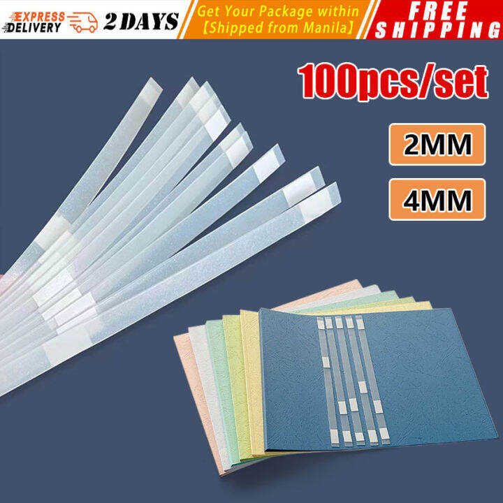 【100pcs】HotMelt Film GlueBinding Machine HotMelt Glue Particles HotMelt Binding Glue Strip