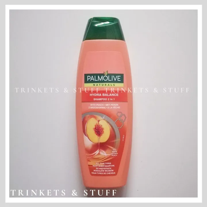 Palmolive Naturals Hydra Balance Shampoo 2 in 1 with 100% Natural Peach  350ml | Lazada PH