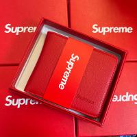 กระเป๋าสตางค์supreme งานพร้อมกล่อง