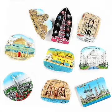 Seattle Fridge Magnets USA New York DUBAI SAUDI Oxford London Japan Mexico  Bali Refrigerator Magnet Stickers Travel Souvenir