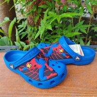 รองเท้าเด็กชาย Crocs ลาย Spiderman C8----J3 สินค้าเข้าสต๊อกใหม่ มี 3 สีให้เลือก รองเท้าเบาและนี่มใส่สบาย ใช้ดี ใช้ทนทาน