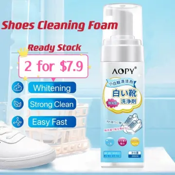 White Shoes Cleaning Foam / white shoes cleaner / shoes cleaning / shoes  cleaner (SG READY STOCKS)