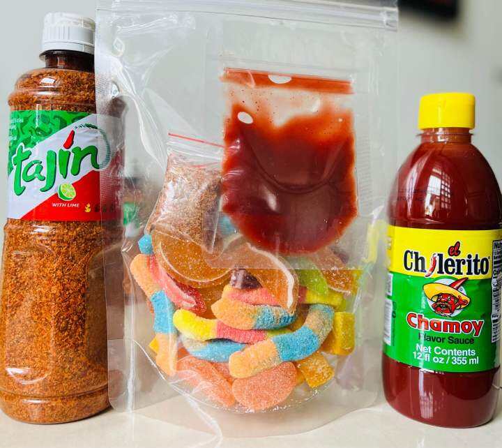 Original DIY Enchilados Chamoy Gummy Candies Original Tajin and El