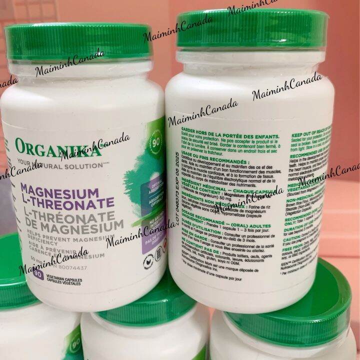 Viên uống Organika Magnesium LThreonate 90 Veggie Caps Lazada.vn