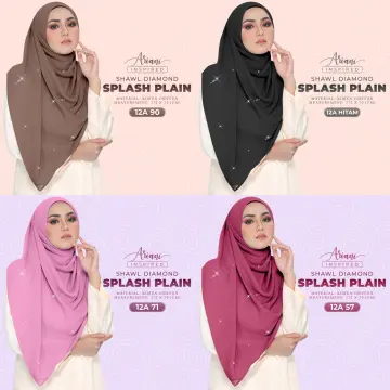 Plain hot sale shawl ariani