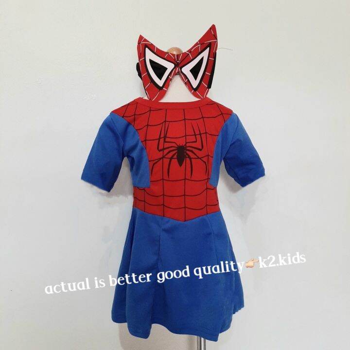 Spider girl costume for kids 28yrs Lazada PH