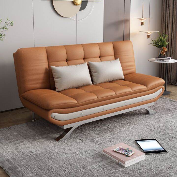 Foldable sofa bed Nordic style living room small apartment