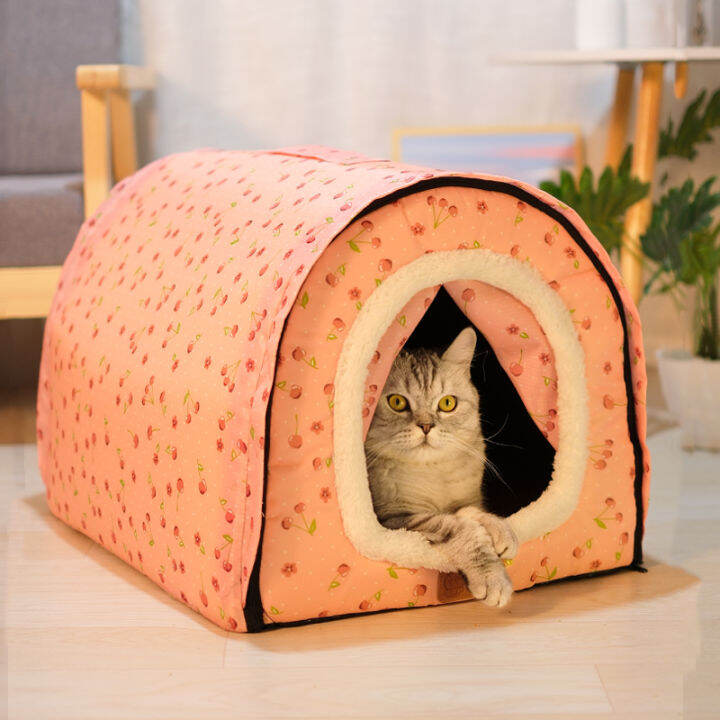 Cat Nest Winter Warm Removable and Washable Outdoor Waterproof House