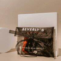 Beverlys net pouch ซองตาข่ายสำหรับเก็บยางรัดผม ซองของขวัญ ถุงใส่เครื่องประดับ ไซส์ L