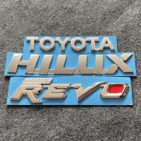 โลโก้ TOYOTA HILUX REVO ตัวหนังสือฝาท้าย (จำนวน 3 ชิ้น)