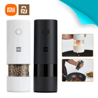 Xiaomi Youpin HUOHOU Automatic Salt Pepper Grinder Electric Salt Grinder ที่บดพริกไทย เครื่องปั่นพริก เครื่องบดหมูบด พร้อมไฟ LED ปรับได้ 5 ระดับ