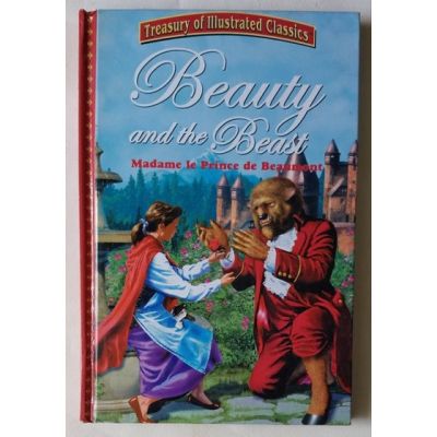มือ1เก่าเก็บ หนังสือนิทานภาษาอังกฤษ บิวตี้แอนด์บีสต์ ปกแข็ง เนื้อหาขาวดำ พร้อมภาพประกอบทั้งเล่ม  ,Beauty and the Beast
