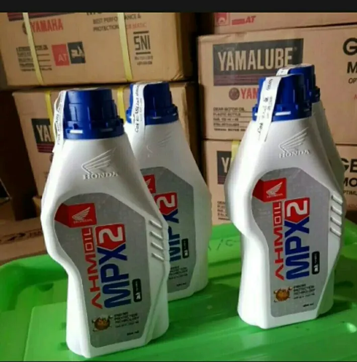 Oli Motor Ahm Mpx2 800ml Harga Satuan ( 1Botol ) Lazada Indonesia