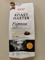 กาแฟคั่วชนิดเมล็ด Ucc Rost master esspresso coffee Beans 250g.