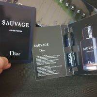 ?แพ็คใหม่กลิ่นใหม่ล่าสุด‼️หายากของ ดิ ออร Dio  Sauvage Parfum EDP 1ml  หัวสเปรย์ กลิ่นเย้ายวน สร้างเสน่ห์  ขนาดพกพา