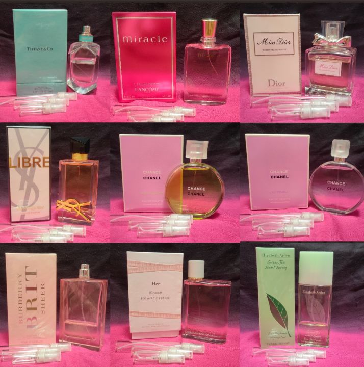 MS] Decant / takal perfume samples for women batch 3 Tiffany