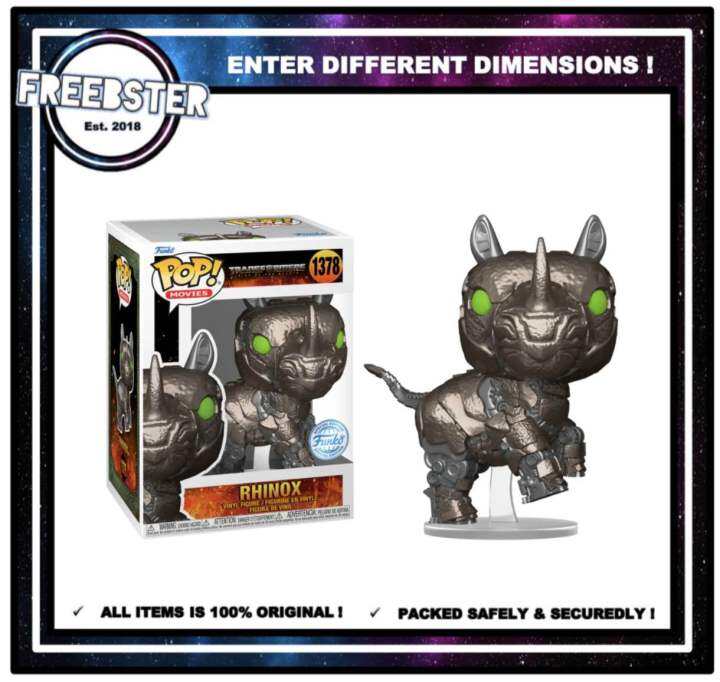 Transformers Rise of the Beasts Funko Pop (Rhinox Funko Pop Special ...