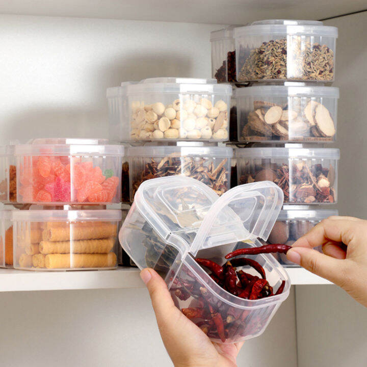 Yesbay Refrigerator Storage Box Compartment Design Flexible Fixing