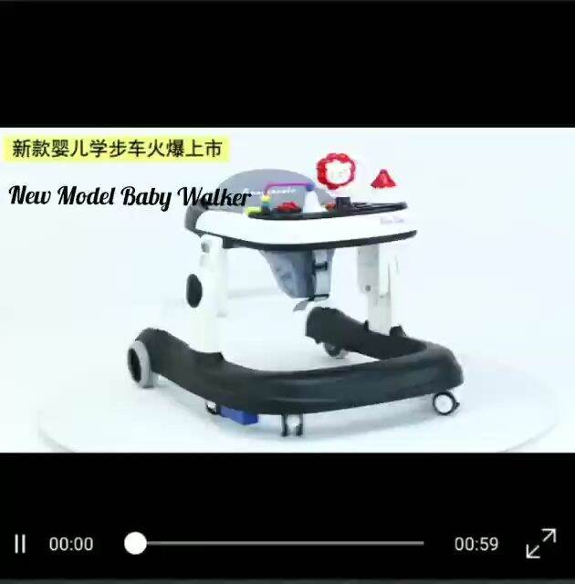 **Malaysia Seller ** Premium Foldable Baby Walker Baby Walker With