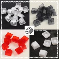 พร้อมส่ง ของแท้ คีย์แคปใส คีย์แคปเปล่า ABS คุณภาพดี OEM profile R1 R2 R3 R4 blank keycapไม่พิมพ์อักษรMechanical Keyboard