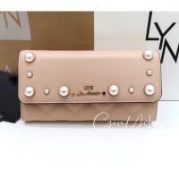 LYN [แท้?] Pinkie Long wallet กระเป๋าสตางค์ใบยาว (Cream)