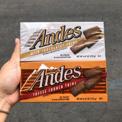 Andes Thins Chocolate ช็อกโกแลตแผ่นบาง